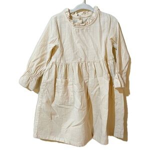 Charming Cream Kids Dress